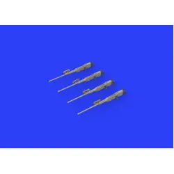 Eduard 648442 1/48 M2 Brownings w/handles Brassin for Aircraft