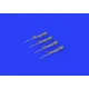 Eduard 648442 1/48 M2 Brownings w/handles Brassin for Aircraft
