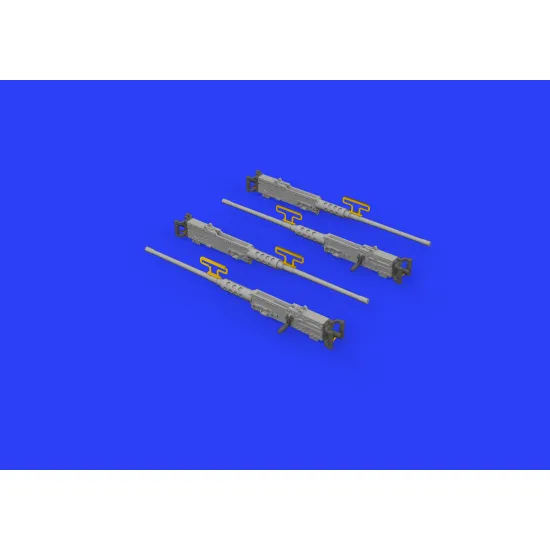 Eduard 648442 1/48 M2 Brownings w/handles Brassin for Aircraft