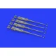 Eduard 648442 1/48 M2 Brownings w/handles Brassin for Aircraft