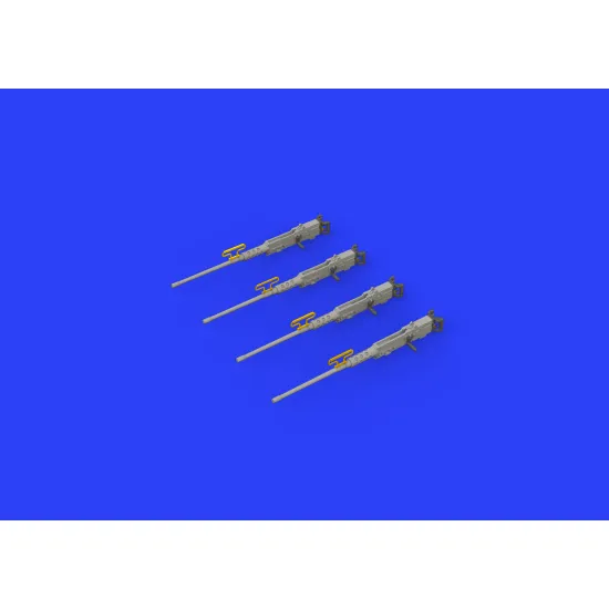 Eduard 648442 1/48 M2 Brownings w/handles Brassin for Aircraft