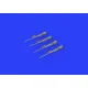 Eduard 648442 1/48 M2 Brownings w/handles Brassin for Aircraft