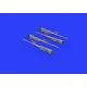 Eduard 648442 1/48 M2 Brownings w/handles Brassin for Aircraft