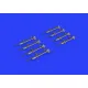 Eduard 648450 1/48 RP-3 60lb rockets for Tempest Mk.V Brassin for Aircraft