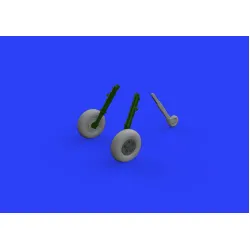 Eduard 648455 1/48 Spitfire Mk.I wheels Brassin for Aircraft