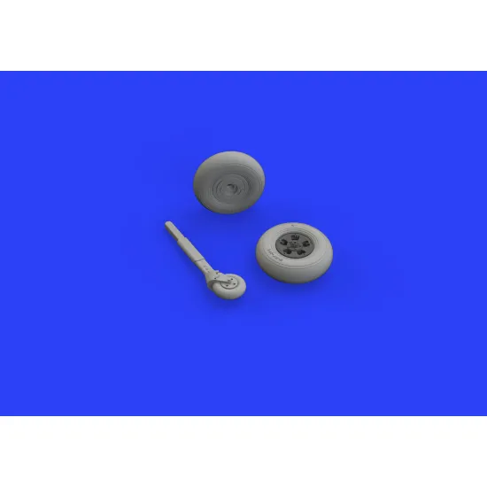 Eduard 648455 1/48 Spitfire Mk.I wheels Brassin for Aircraft