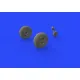 Eduard 648469 1/48 Spitfire Mk.XIV wheels - 3spoke Brassin for Aircraft