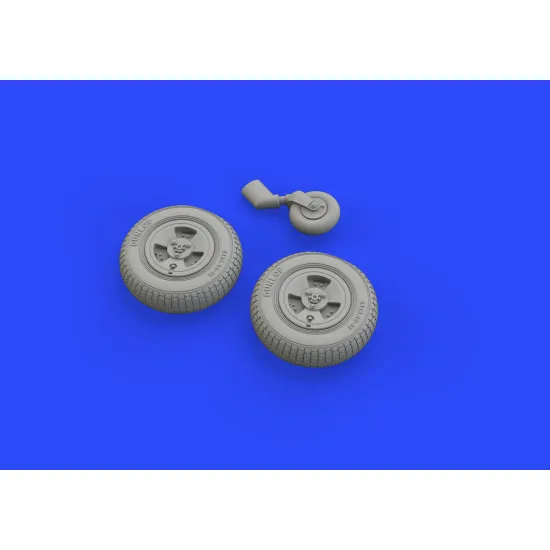 Eduard 648469 1/48 Spitfire Mk.XIV wheels - 3spoke Brassin for Aircraft