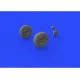 Eduard 648469 1/48 Spitfire Mk.XIV wheels - 3spoke Brassin for Aircraft