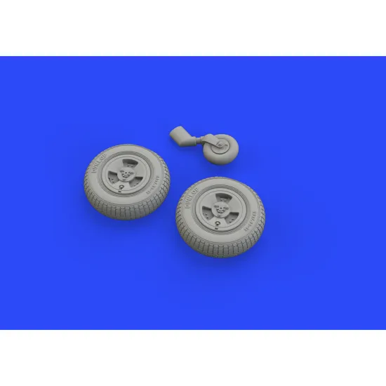 Eduard 648469 1/48 Spitfire Mk.XIV wheels - 3spoke Brassin for Aircraft