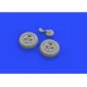 Eduard 648469 1/48 Spitfire Mk.XIV wheels - 3spoke Brassin for Aircraft