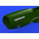 Eduard 648486 1/48 P-51D exhaust stacks w/ fairing Brassin for Aircraft