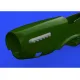 Eduard 648486 1/48 P-51D exhaust stacks w/ fairing Brassin for Aircraft