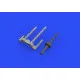 Eduard 648516 1/48 P-38F/G gun barrels Brassin for Aircraft