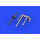 Eduard 648516 1/48 P-38F/G gun barrels Brassin for Aircraft