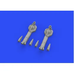 Eduard 648519 1/48 P-38F/G superchargers Brassin for Aircraft