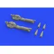 Eduard 648519 1/48 P-38F/G superchargers Brassin for Aircraft