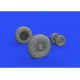 Eduard 648530 1/48 F-14D wheels Brassin for Aircraft