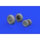 Eduard 648530 1/48 F-14D wheels Brassin for Aircraft