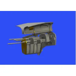 Eduard 648533 1/48 P-38F/G nose gun bay Brassin for Aircraft