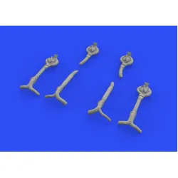 Eduard 648536 1/48 B-17G superchargers Brassin for Aircraft