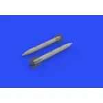 Eduard 648559 1/48 B-61 nuclear bombs Brassin for Aircraft