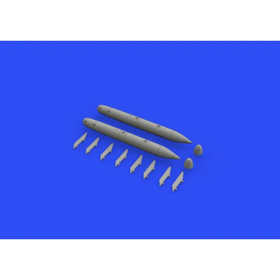 Eduard 648559 1/48 B-61 nuclear bombs Brassin for Aircraft