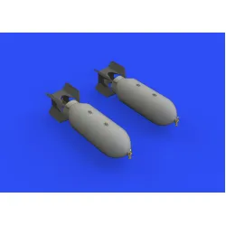 Eduard 648565 1/48 US 1000lb bombs Brassin for Aircraft
