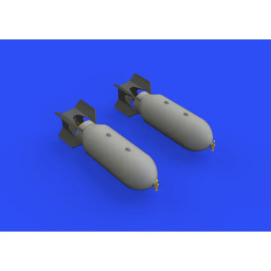 Eduard 648565 1/48 US 1000lb bombs Brassin for Aircraft