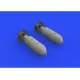 Eduard 648565 1/48 US 1000lb bombs Brassin for Aircraft