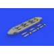 Eduard 648566 1/48 SUU-20 dispenser w/ BDU-33 & Mk.76 bombs Brassin for Aircraft