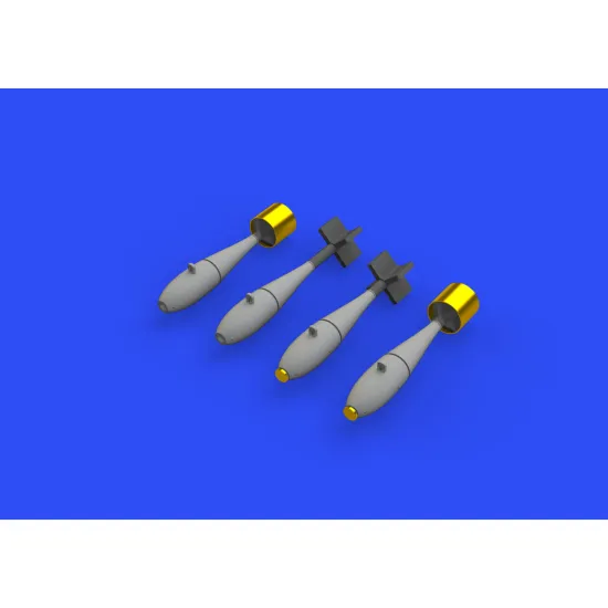 Eduard 648566 1/48 SUU-20 dispenser w/ BDU-33 & Mk.76 bombs Brassin for Aircraft