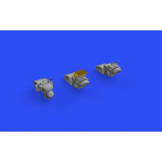 Eduard 648570 1/48 P-51D gun sights Brassin for Aircraft