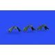 Eduard 648570 1/48 P-51D gun sights Brassin for Aircraft