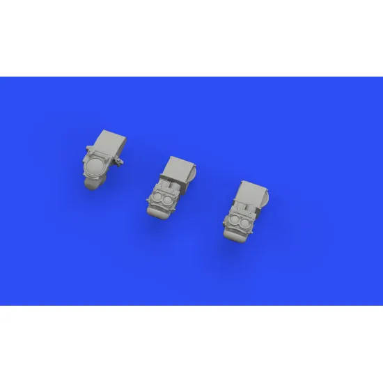 Eduard 648570 1/48 P-51D gun sights Brassin for Aircraft