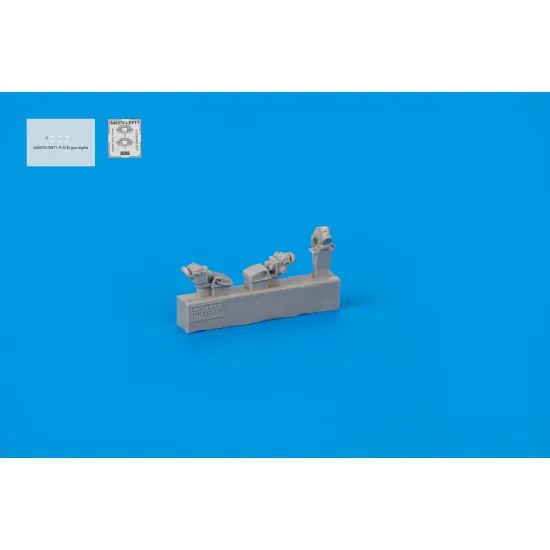 Eduard 648570 1/48 P-51D gun sights Brassin for Aircraft