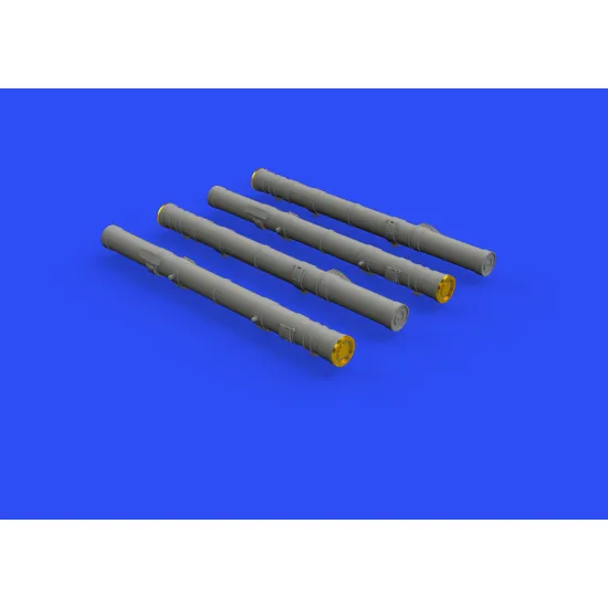 Eduard 648576 1/48 9K114 Sturm missiles Brassin for Aircraft