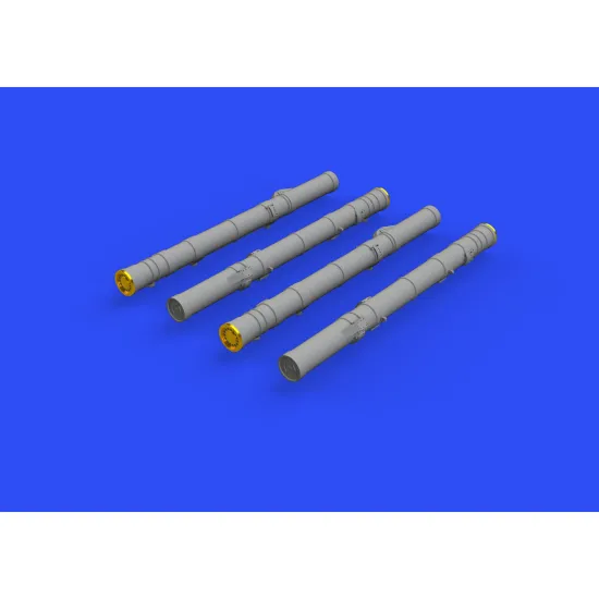 Eduard 648576 1/48 9K114 Sturm missiles Brassin for Aircraft
