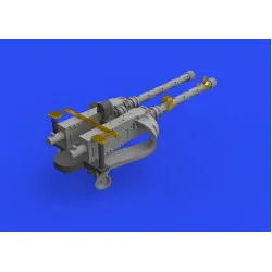 Eduard 648584 1/48 Lysander Twin Browning machine gun Brassin for Aircraft