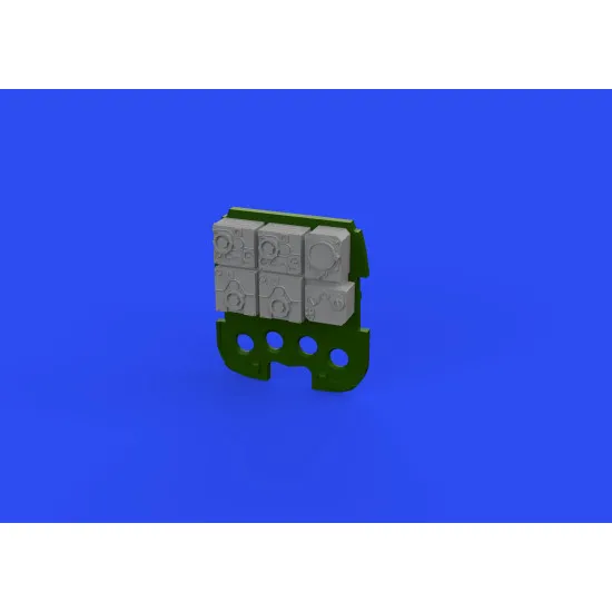 Eduard 648602 1/48 Bf 110C/D radio equipment Brassin for Aircraft