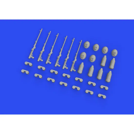 Eduard 648609 1/48 Do 17Z bomber guns Brassin for Aircraft