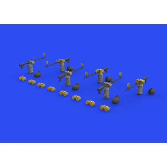 Eduard 648609 1/48 Do 17Z bomber guns Brassin for Aircraft