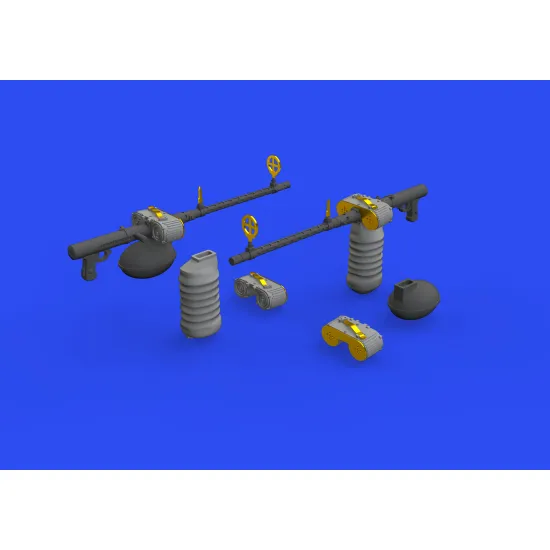 Eduard 648609 1/48 Do 17Z bomber guns Brassin for Aircraft
