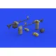 Eduard 648609 1/48 Do 17Z bomber guns Brassin for Aircraft