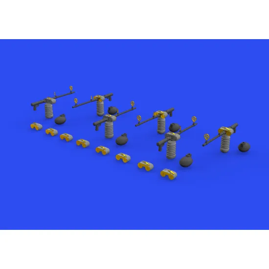 Eduard 648609 1/48 Do 17Z bomber guns Brassin for Aircraft
