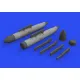 Eduard 648612 1/48 SUU-23 gun pod Brassin for Aircraft