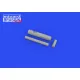 Eduard 648626 1/48 MiG-15 gun barrels PRINT Brassin for Aircraft