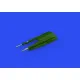 Eduard 648626 1/48 MiG-15 gun barrels PRINT Brassin for Aircraft