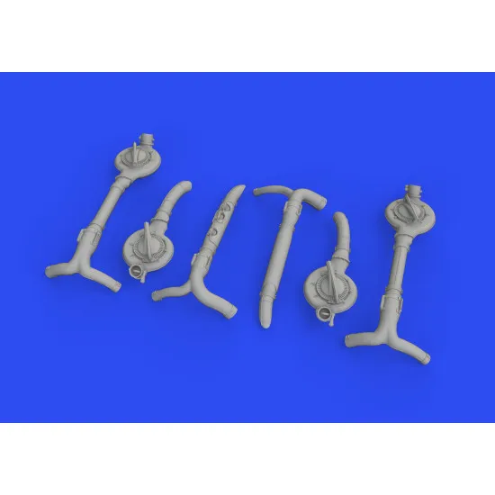 Eduard 648635 1/48 B-17F superchargers Brassin for Aircraft