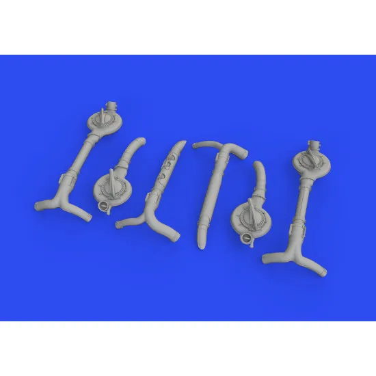 Eduard 648635 1/48 B-17F superchargers Brassin for Aircraft